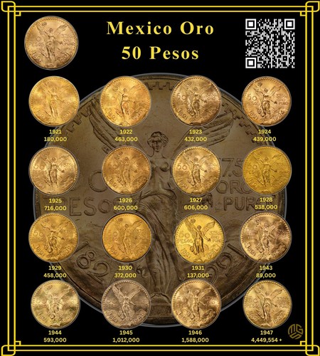 1921 centenario mexico - mexico, 50